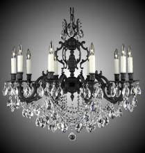 American Brass & Crystal CH9578-A-03G-PI - Ten Light Chandelier